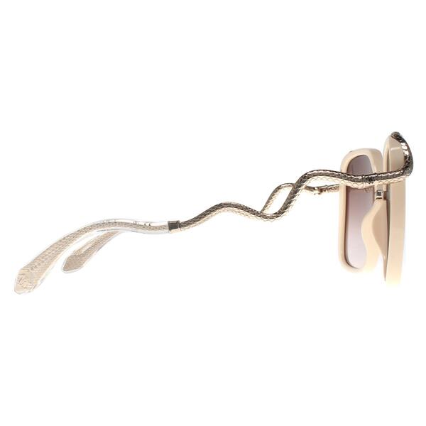 Roberto Cavalli SRC003M sunglasses cream brown gradient, imported from the UK