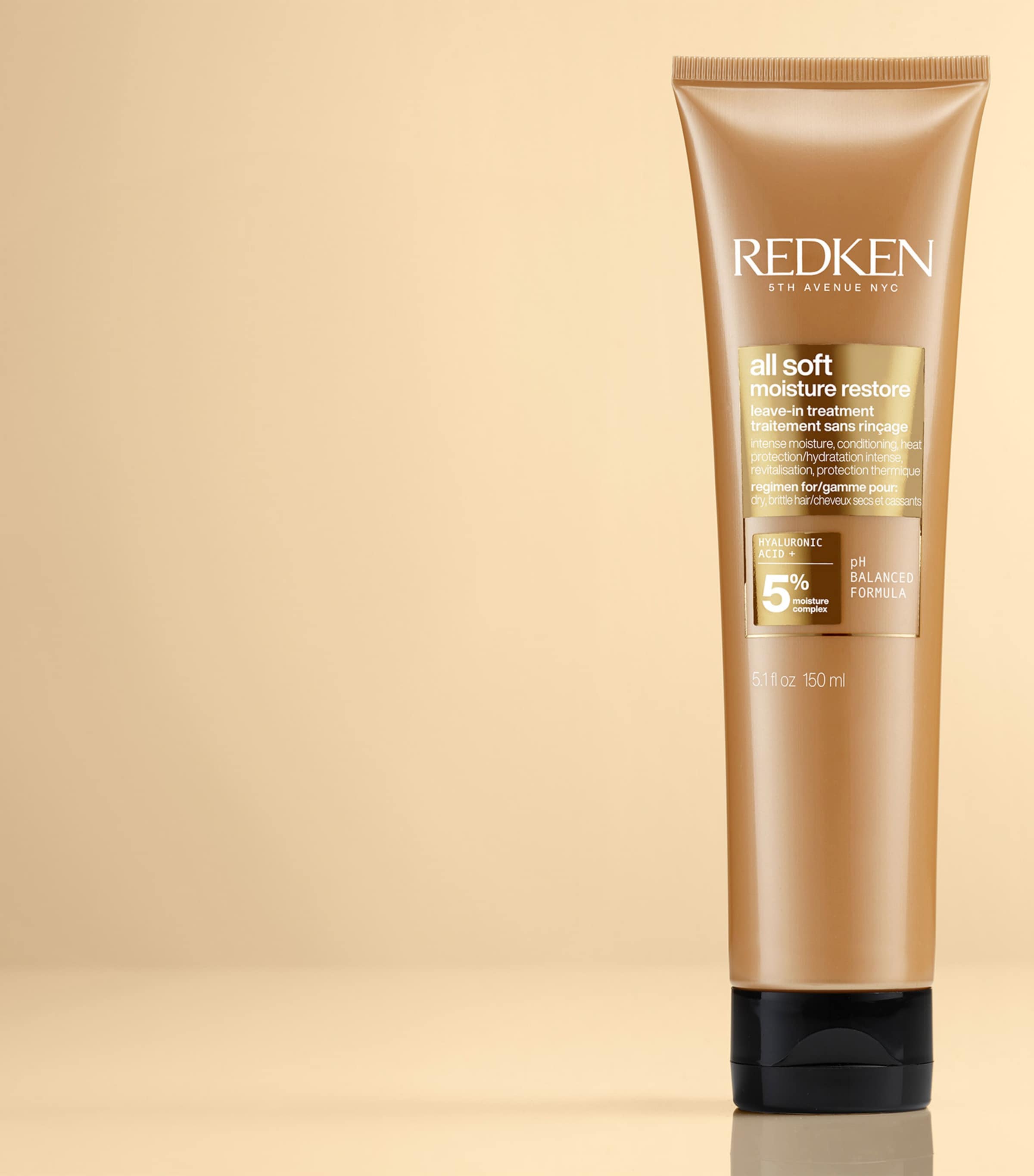 Redken All Soft Leave-In Treatment for Dry Hair 150ml, imported from the UK