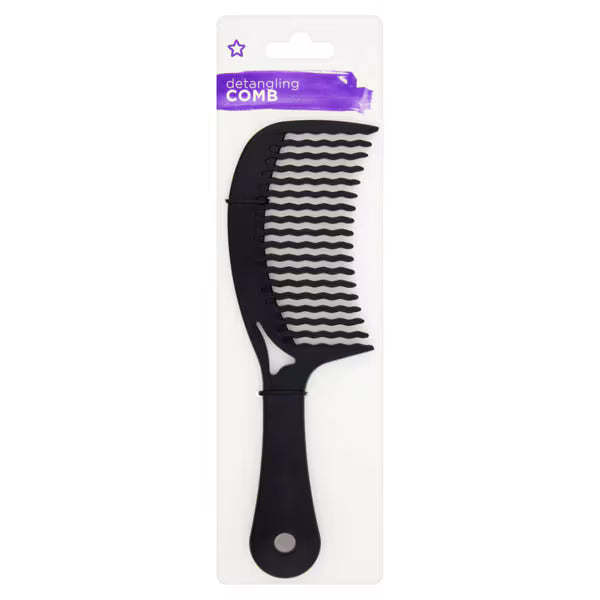 Superdrug Detangling Comb for hair care routine (British brand)