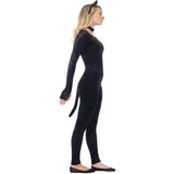Smiffys black cat costume with jumpsuit, imported from the UK