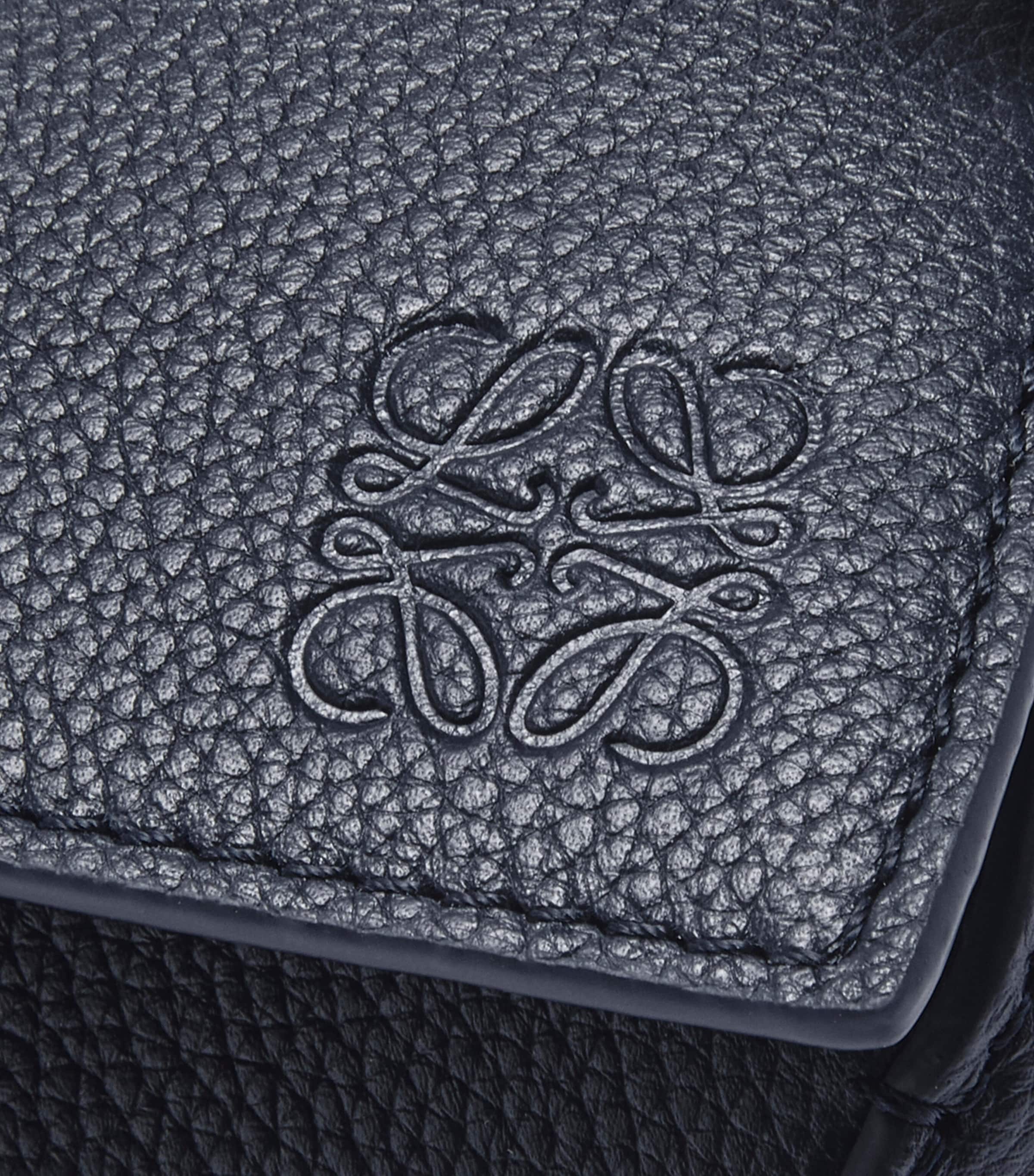 LOEWE small leather Puzzle Edge top-handle bag (British brand)