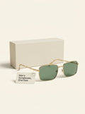 Cartier CT0463S rectangular-frame metal sunglasses - British product