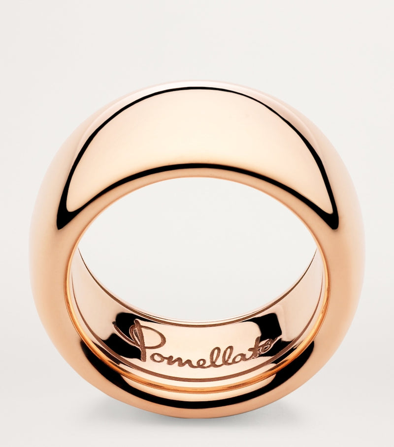 Pomellato Medium Rose Gold Iconica ring, imported from the UK