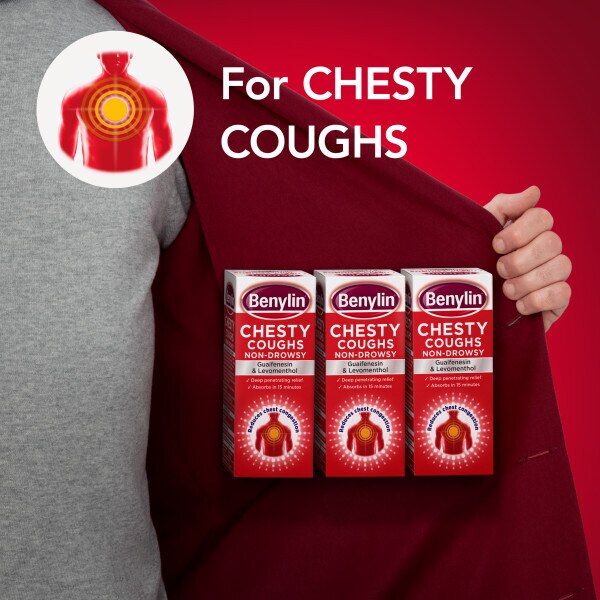 Benylin Chesty Coughs Non-Drowsy Syrup 150ml GOODS Superdrug   