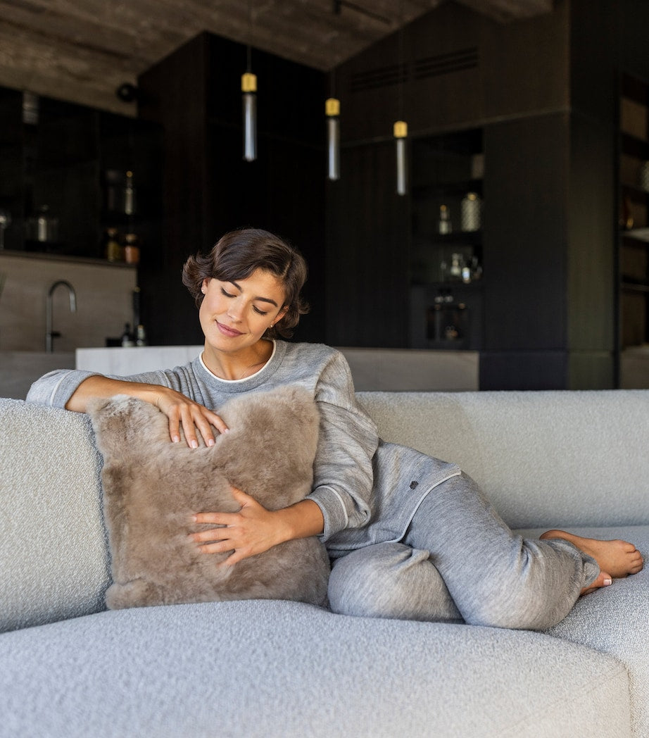 Weich Nube alpaca wool cushion 50cm x 50cm (British brand)