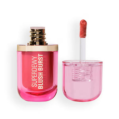 Superdrug Revolution Superdewy Liquid Blush Strawberry Milkshake Blush - Kjøp online hos McGrocer