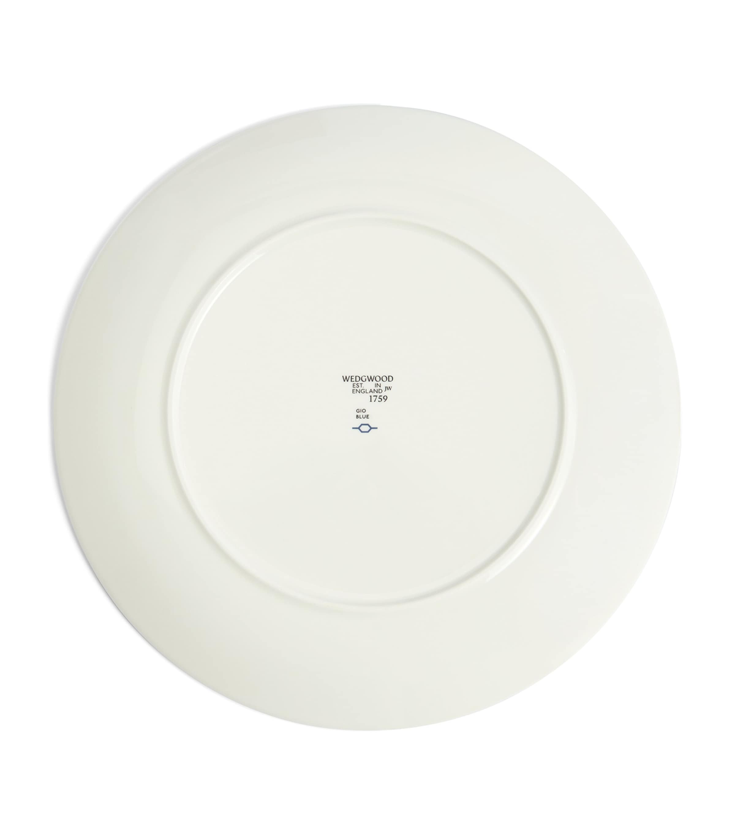 Wedgwood Gio Blue bone china plate 28cm (British brand)