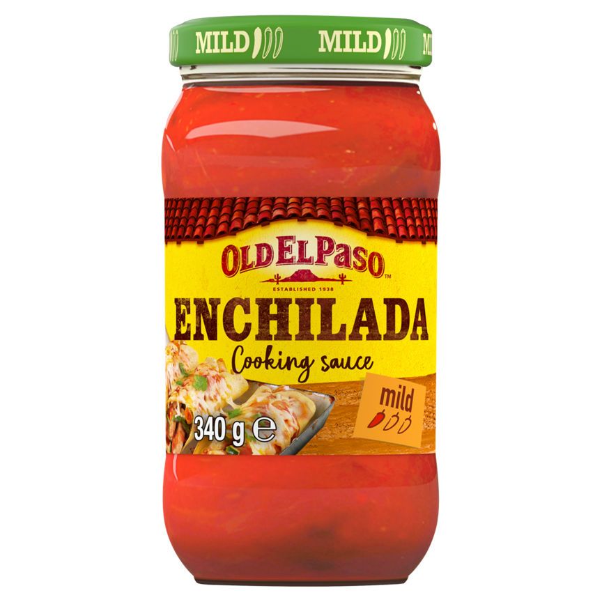 Old El Paso Mexican Cooking Sauce for Enchiladas Cheesy Baked GOODS ASDA   