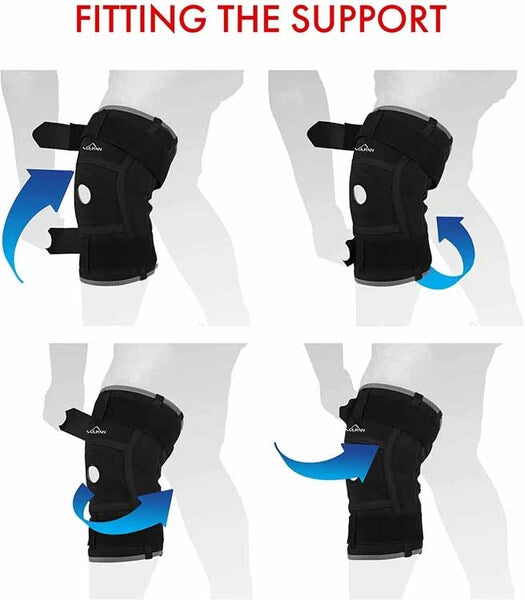 Vulkan Classic Stabilised Open-Patella Knee Support S, UK version