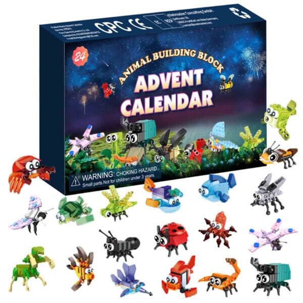 Leaper animal building blocks blind box Christmas gift - British product