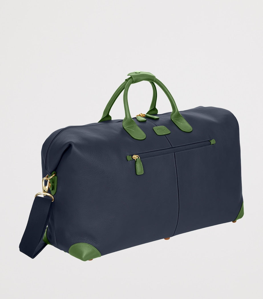 Bric's Leather Bellagio Holdall 46L, imported from the UK