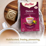 Yogi Tea Organic Detox 17 Tea Bags Herbal Tea Holland&Barrett   