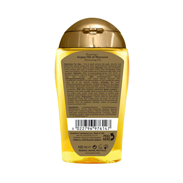OGX Penetrating Oil Argan Oil of Morocco 100ml , imported from the UK