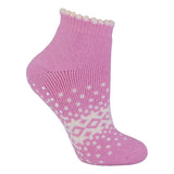 Sock Snob Ladies Low Cut Wool Non Slip Slipper Socks 4-8 UK GOODS Superdrug Pink  