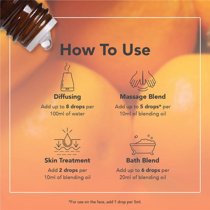 Tisserand Mandarin organic essential oil 9ml (British brand)
