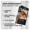 L'Oréal Paris Brow Color Semi-Permanent Tint 1.0 Black, imported from the UK