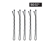 Brushworks Black Bobby Pins - 50 Pieces GOODS Superdrug   