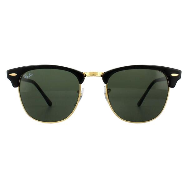 Ray-Ban Clubmaster 3016 black sunglasses imported from the UK