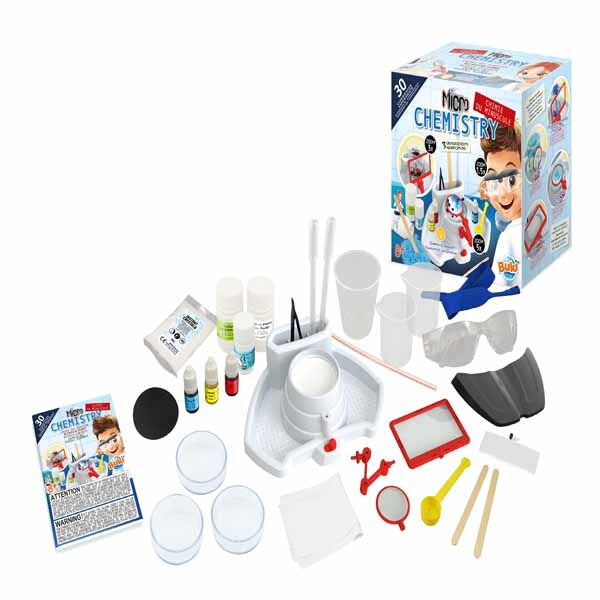 Buki Micro Chemistry science kit, UK version