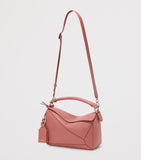 LOEWE Small Leather Featherlight Puzzle Top-Handle Bag, UK version