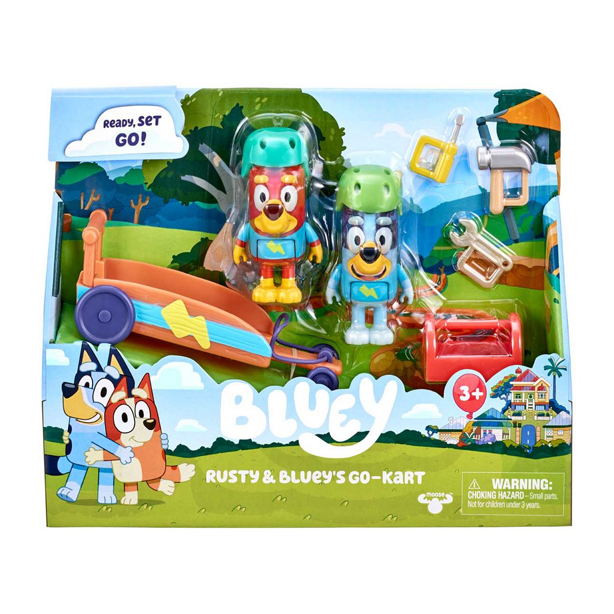 Bluey Vehicle & Figure Go-Kart Toy GOODS Boots   