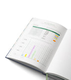 Papier Starry Ikat A5 finance planner - British product