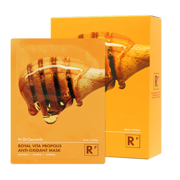 Dr Ceuracle Royal Vita Sheet Mask 10 pack, imported from the UK