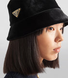 Prada velvet bucket hat - British product
