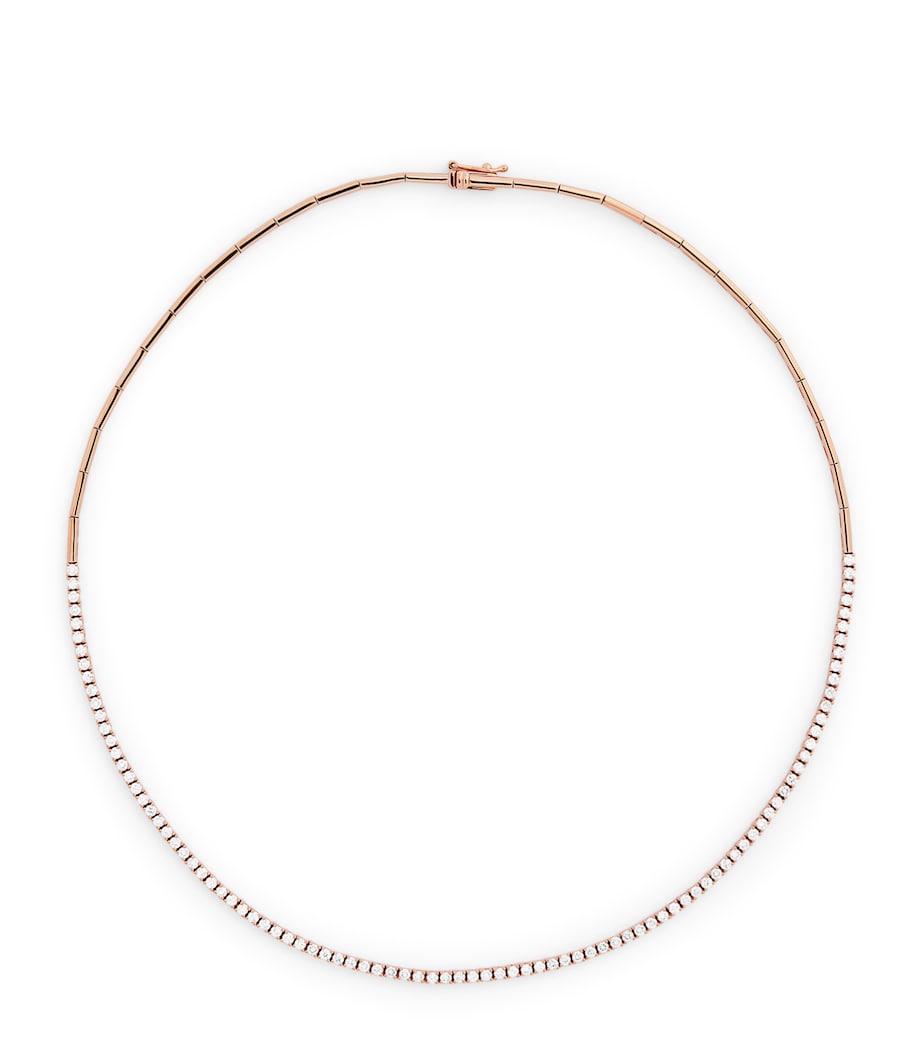 Anita Ko rose gold diamond Audrey choker (British brand)