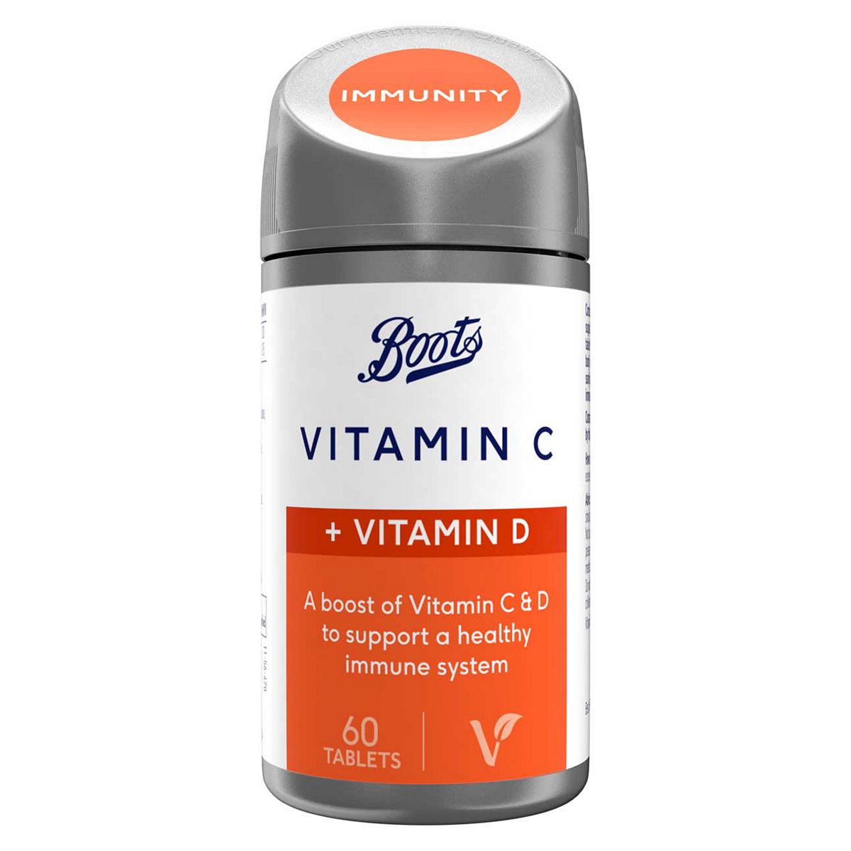 Boots Vitamin C + Vitamin D, 60 Tablets GOODS Boots   