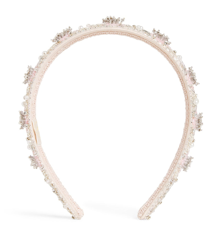 MAISON AVA embellished headband, imported from the UK