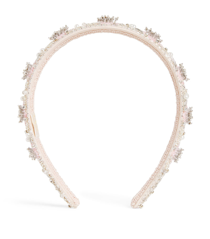 MAISON AVA embellished headband, imported from the UK