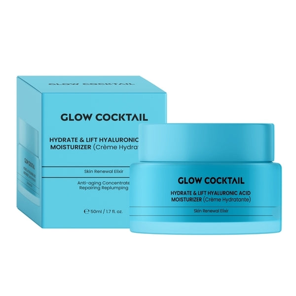 Glow Cocktail Hydrate & Lift Moisturiser 50ml (British brand)