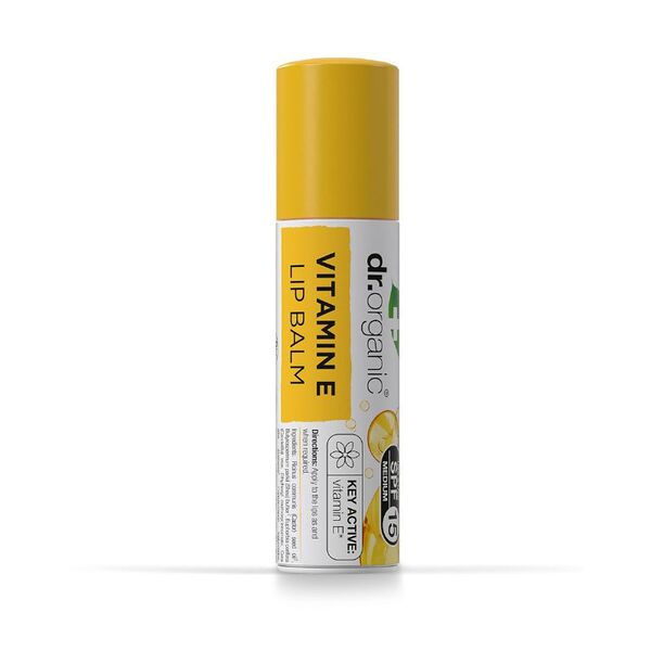 Dr Organic Vitamin E Lip Balm 5.7ml (British brand)
