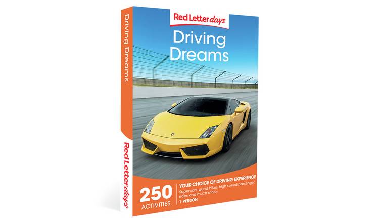 Red Letter Days Driving Dreams For One Gift Experience