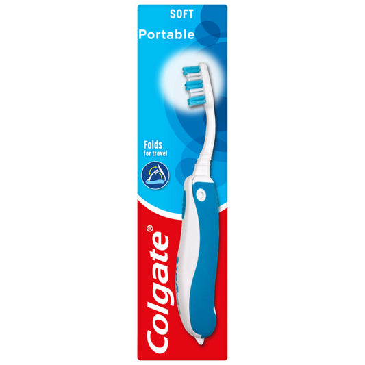 Colgate Portable Travel Soft Toothbrush GOODS ASDA   