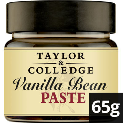 Taylor & Colledge organic vanilla bean paste 65g, UK version