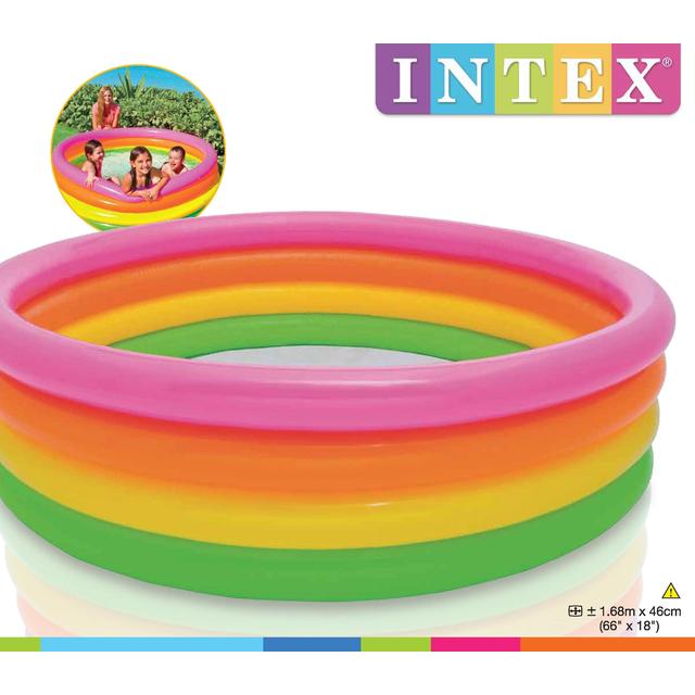 Multicolour Inflatable Paddling Pool 3yrs+ GOODS M&S   