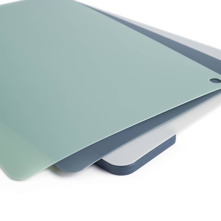 Habitat colour-coded chopping board set with four boards, UK version