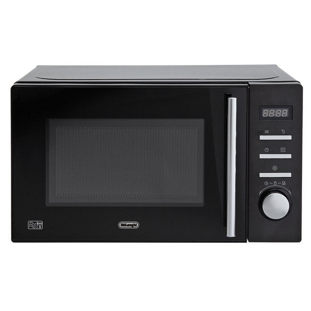 De'Longhi 800W microwave AM820C black 20L - British product