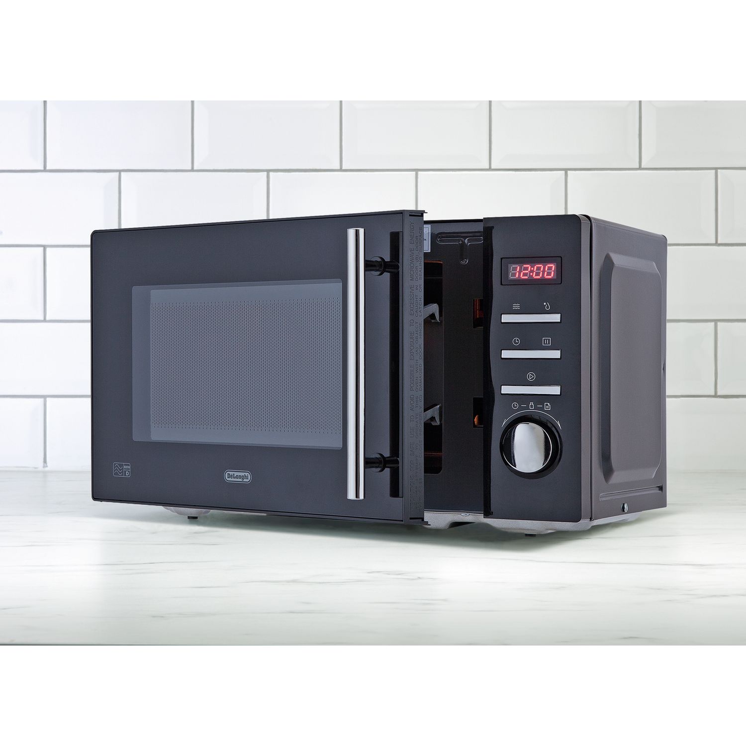 De'Longhi 800W microwave AM820C black 20L - British product