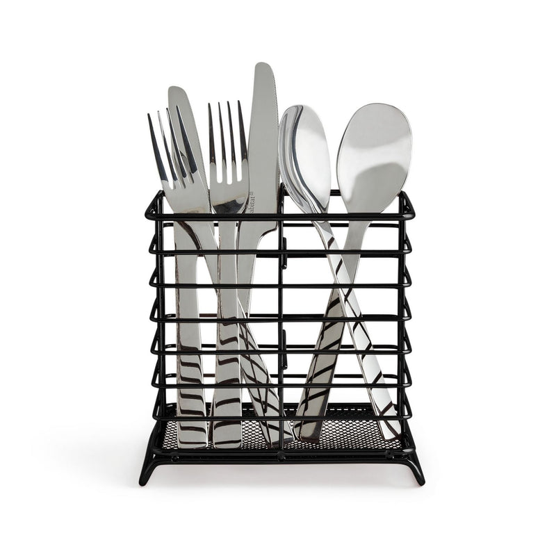 Habitat Nevin cutlery drainer black, UK version