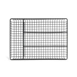 Habitat Nevin black cutlery tray H4.3x36x26cm - British product