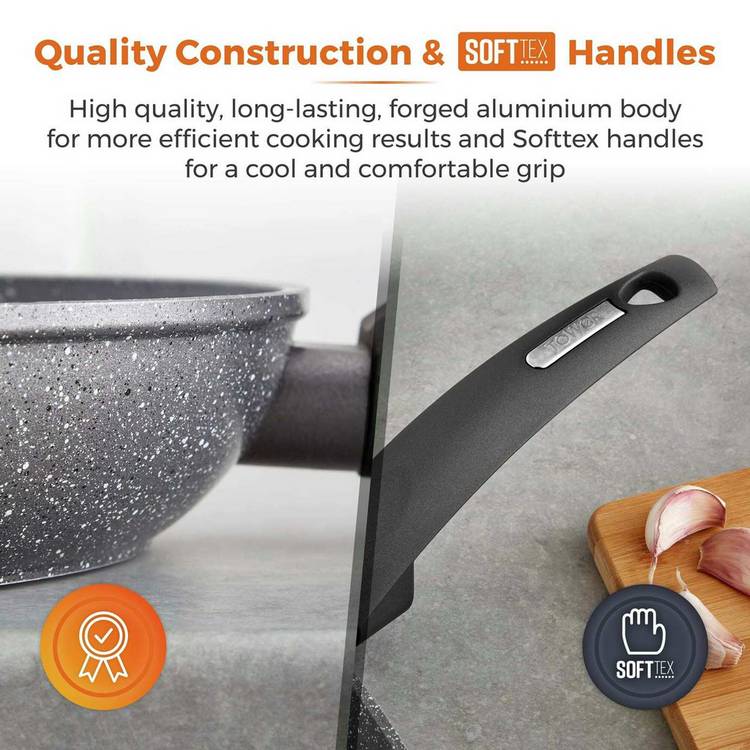 Tower Cerastone 2-piece fry pan set 20cm 28cm, UK version