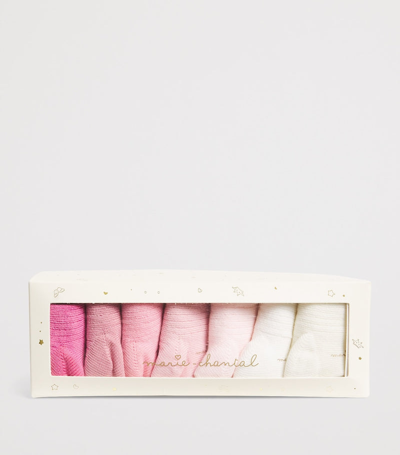 Marie-Chantal baby ankle socks pack of 7 - British product