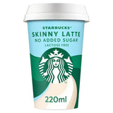 Starbucks Skinny Latte No Added Sugar Iced Coffee   220ml GOODS M&S   