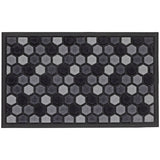 Argos Home grey short pile doormat 75x45cm, imported from the UK