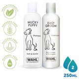 Wahl puppy grooming kit with brush, glove, and shampoo - British product