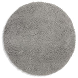 Habitat Cosy Round Dove Grey  Rug - 100cm