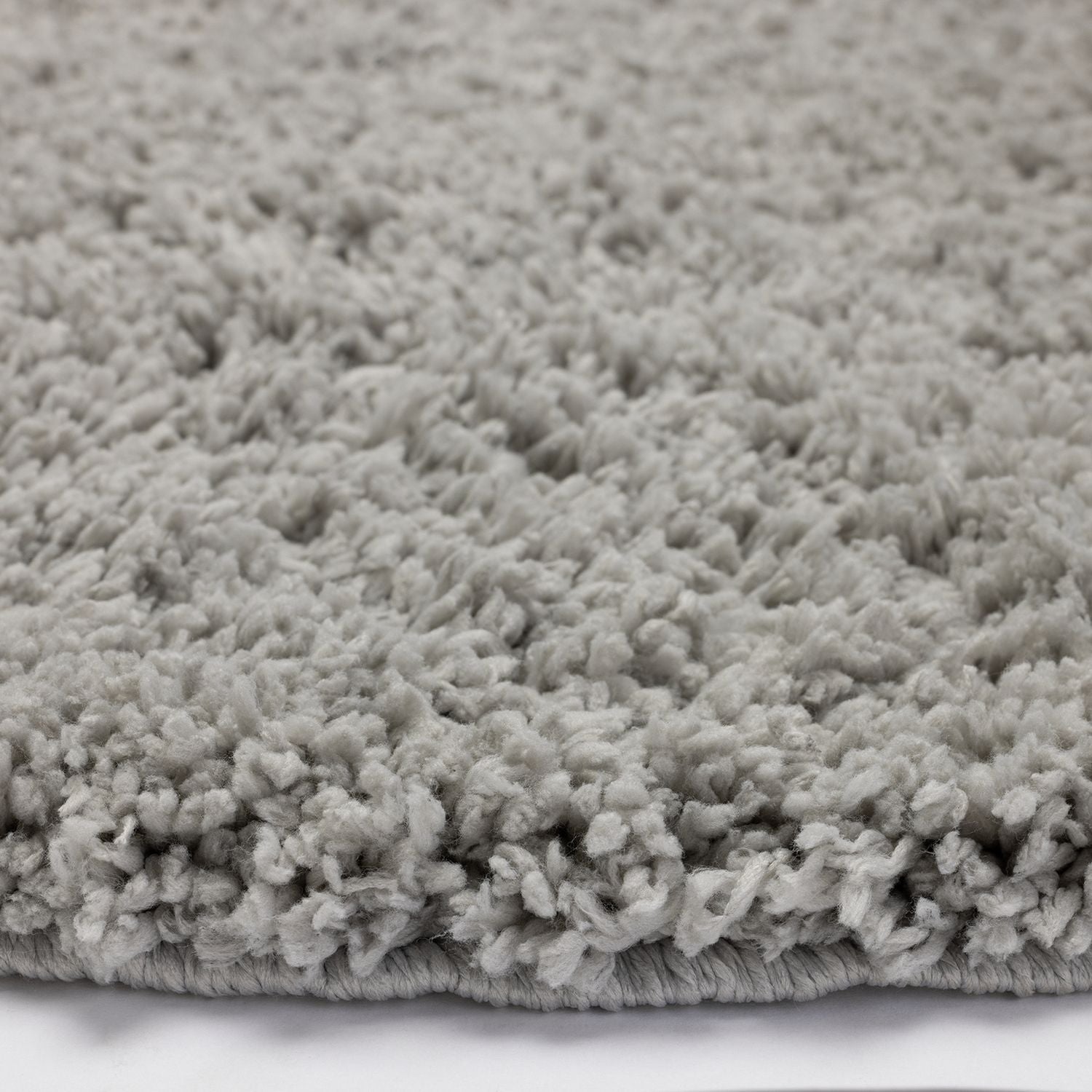 Habitat Cosy Round Dove Grey  Rug - 100cm